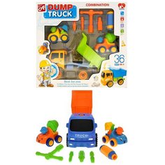 Развивающий конструктор Анданте Строительный транспорт №3