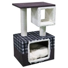 Когтеточка Pet Choice 40x30x67cm SBE975-Chocolate