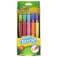 Crayola, карандаши для ванной, для детей в возрасте от 3-х лет, 10 карандашей