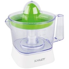 Соковыжималка Scarlett SC-JE50C05, белый/зеленый