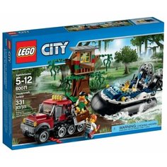 Конструктор LEGO City 60071 Полицейский корабль на воздушной подушке