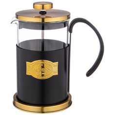 Френч-пресс Agness Тюдор (0.6 л) черное золото