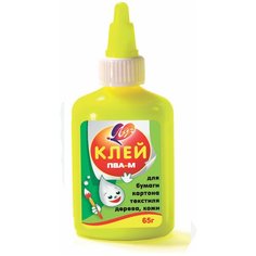 Клей ПВА-М ЛУЧ (бумага, картон, кожа, ткань, дерево), 65 г, 20С 1352-08
