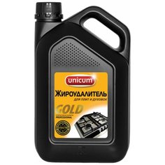 Средство для чистки плит, духовок, грилей от жира/нагара 3 л, UNICUM "Gold Professional", 300025