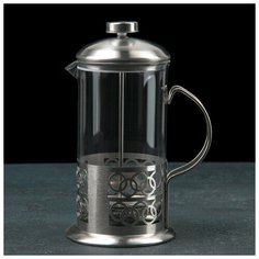 Френч-пресс "Бабл" 600 мл, 14х11х21,5 см 4501349 Доляна