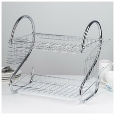 Сушилка для посуды S Стойка 40х23,5х34 см 3826565 Доляна