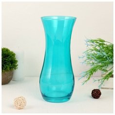 Ваза "Бирюза глянцевая " d-10,5, h-25.5см 4671342 Сима ленд