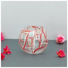 Ваза "Блеф" d-7,5х11,5х10,5 см 3440120 Сима ленд