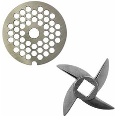 Набор нож и решетка для мясорубки аксион М11.02 бриз Euro Kitchen