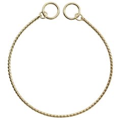 Ошейник Triol SHX4045, длина ошейника 45 см, обхват шеи 45 см золотой