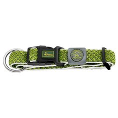 Ошейник HUNTER Hilo Vario Plus L-XL, обхват шеи 40-60 см лаймовый