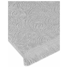 Полотенце махровое "KARNA" ESRA (70x140) см 1/1; Серый размер 70 х 140