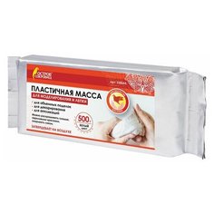 Паста для лепки Остров сокровищ, отвердевающая, 500г, белая, 4шт. (228654)