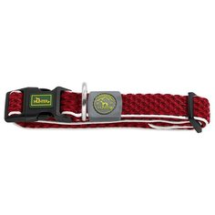 Ошейник HUNTER Hilo Vario Basic S, обхват шеи 30-43 см красный