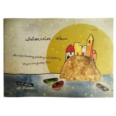 Альбом для акварели Кройтер На море 42 х 29.7 см (A3), 180 г/м², 20 л.