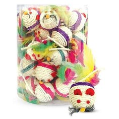 Игрушка для кошек Triol Шарик-мышь, размер 4.5см., 48