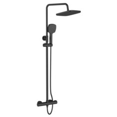 Душевая система Orange Thermo T02S4-912b, черная