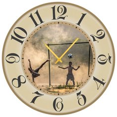 SvS Настенные часы SvS 3002184 Дети играют в футбол СВС