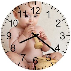 SvS Настенные часы SvS 3001138 Kids Режутся зубки СВС