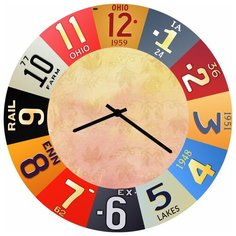 SvS Настенные часы SvS 4002941 Авангард СВС