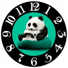 SvS Настенные часы SvS 3002591 Панда онлайн СВС