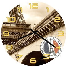 SvS Настенные часы SvS 4003078 Мост в Париже СВС