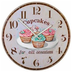 SvS Настенные часы SvS 3001093 Kitchen Кексы СВС