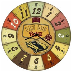 SvS Настенные часы SvS 3002399 Classic Garage Retro СВС