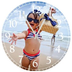 SvS Настенные часы SvS 3501210 Kids Девочка с подарком СВС