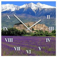 SvS Настенные часы SvS 4001584 Горный пейзаж СВС