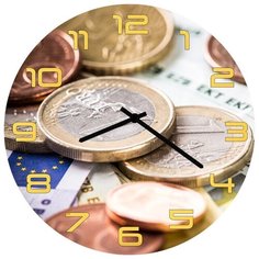 SvS Настенные часы SvS 4001919 Евромонеты СВС