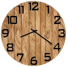 SvS Настенные часы SvS 3003019 Рисунок дерева СВС