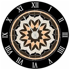 SvS Настенные часы SvS 3002909 Современный узор СВС