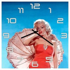 Часы настенные кварцевые SvS 3002481 Монро в образе СВС