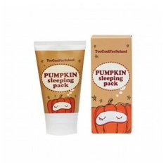 Энзимная ночная маска с тыквой и керамидами Too Cool For School Pumpkin Sleeping Pack 100мл