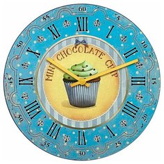 SvS Настенные часы SvS 3001110 Kitchen Мятное мороженное СВС