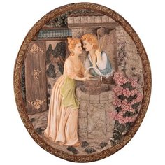 Панно настенное Lefard "У колодца", 32,5*37,5*5 см (50-474)