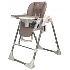 Стульчик для кормления Farfello Multa, серый шелк