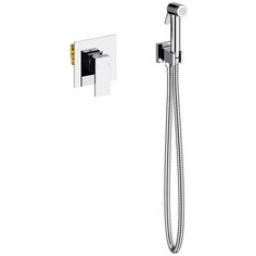 Смеситель с гигиенической лейкой 35к Timo 2089/00SM "Selene" встраиваемый, хром