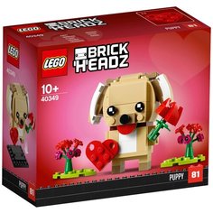Конструктор LEGO BrickHeadz 40349 Щенок на День Святого Валентина