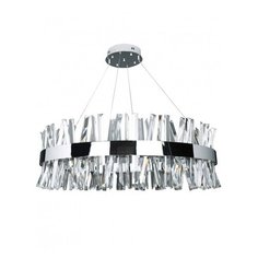 Светодиодная люстра нимб Natali Kovaltseva INNOVATION STYLE 83050 160W хром 3300/4300/7000K с пультом