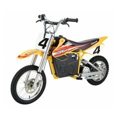 Электромотоцикл кроссовый с амортизаторами для подростков Razor MX650 - Жёлтый