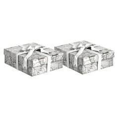 Набор коробов подарочных из картона с лентой 2 шт., 25*33*9 см, JARDIN Valiant