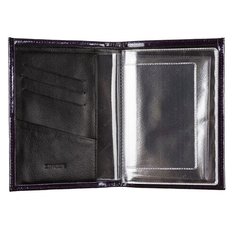 Обложка для автодокументов из кожи MM-818, BV-6-1 Violet-Bordo BIATRISS Zinger