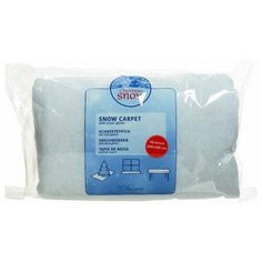 Снежное покрывало, с блёстками (серебряный глиттер), 250х100 см, Kaemingk