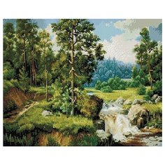 Алмазная мозаика Paintboy Натюрморт с голубикой (Сатаров Михаил) 30х40 см