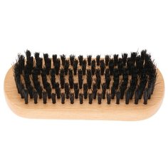 Щетка для укладки бороды DEWAL "BARBER STYLE", натуральная щетина, 9-рядная DEWAL MR-CO-29