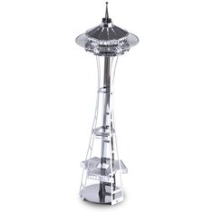 Металлический 3D конструктор Башня Space Needle, Масштаб 1:160, FSC014 Metal Earth