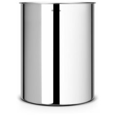 Корзина для бумаг (15 л), Стальной полированный, 181467 Brabantia