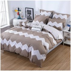 Комплект постельного белья ситрейд C482, размер Семейный, сатин (100% хлопок), наволочки 70х70 2 шт.